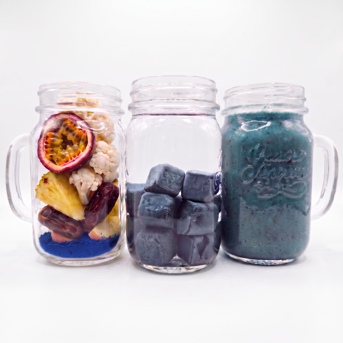 Boosting blue (2 smoothies)
