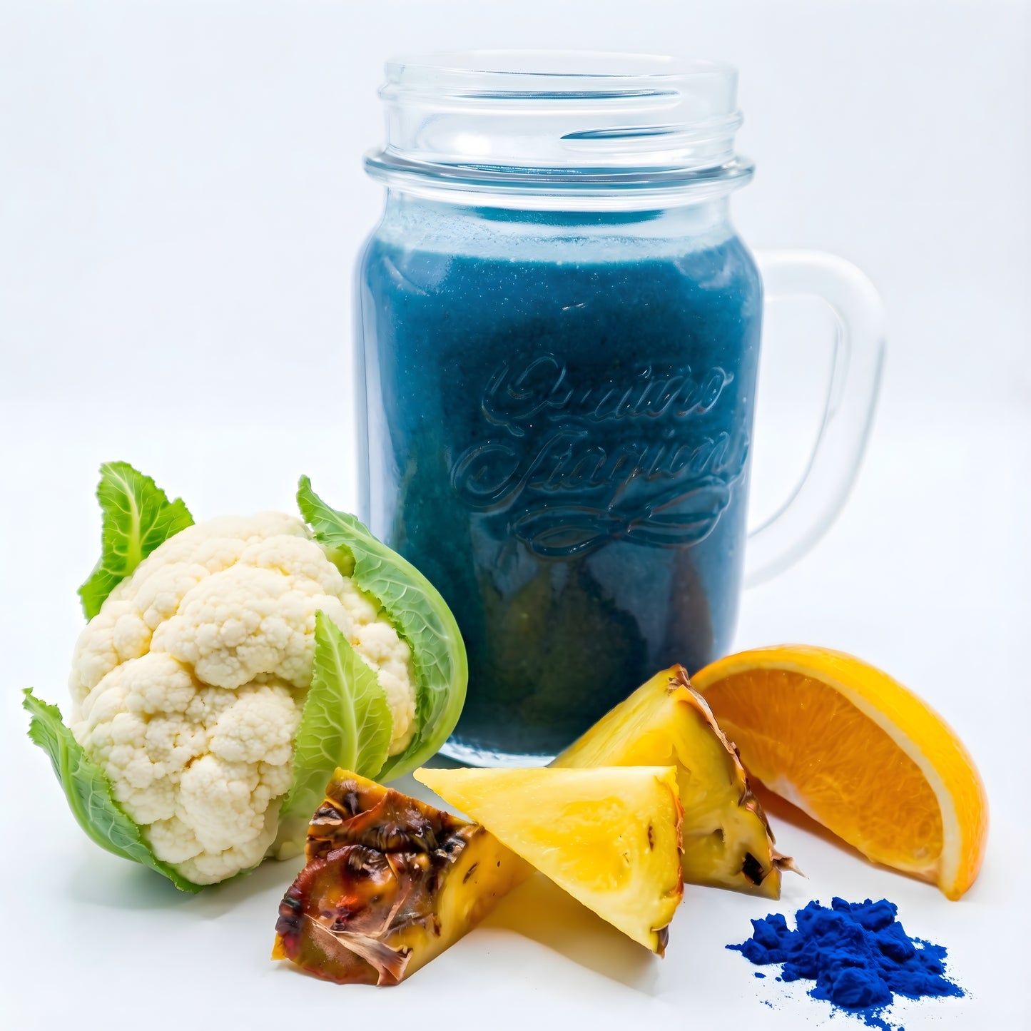Boosting blue (2 smoothies)